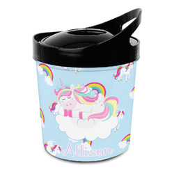 Rainbows and Unicorns Plastic Ice Bucket (Personalized)