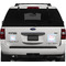 Rainbows and Unicorns Personalized Square Car Magnets on Ford Explorer