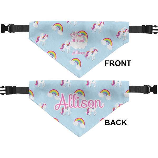 Rainbows and Unicorns Pet Bandana Approval