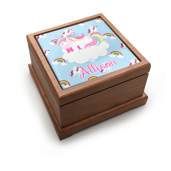Custom Rainbows and Unicorns Pet Urn w/ Name or Text