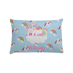 Rainbows and Unicorns Pillow Case - Standard w/ Name or Text