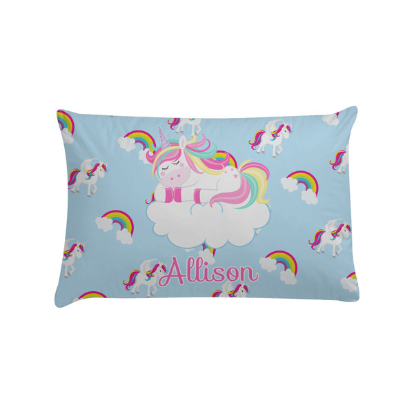 Custom Rainbows and Unicorns Pillow Case - Standard w/ Name or Text