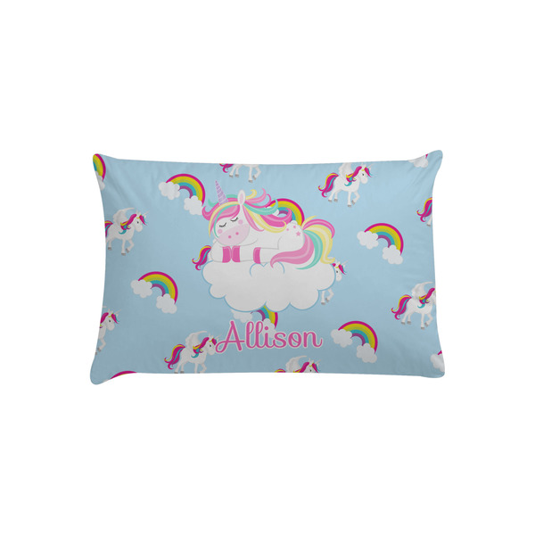 Custom Rainbows and Unicorns Pillow Case - Toddler w/ Name or Text