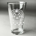 Rainbows and Unicorns Pint Glass - Engraved