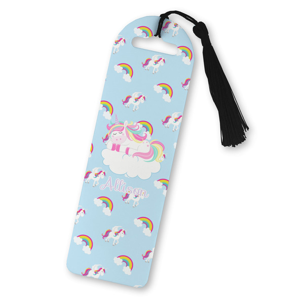 Custom Rainbows and Unicorns Plastic Bookmark (Personalized)