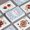 Rainbows and Unicorns Playing Cards - Front & Back View
