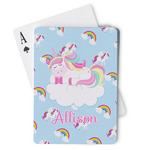 Rainbows and Unicorns Playing Cards (Personalized)
