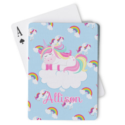 Rainbows and Unicorns Playing Cards (Personalized)