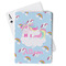 Rainbows and Unicorns Playing Cards - Front View