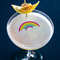 Rainbows and Unicorns Printed Drink Topper - XLarge - In Context