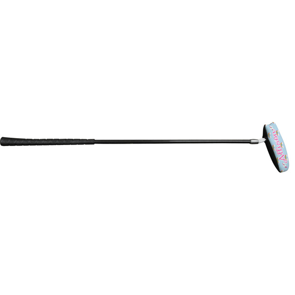 Rainbows and Unicorns Putter Cover (In Use)