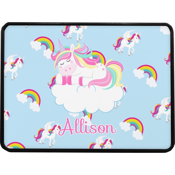 Rainbows and Unicorns Rectangular Car Hitch Cover w/ FRP Insert