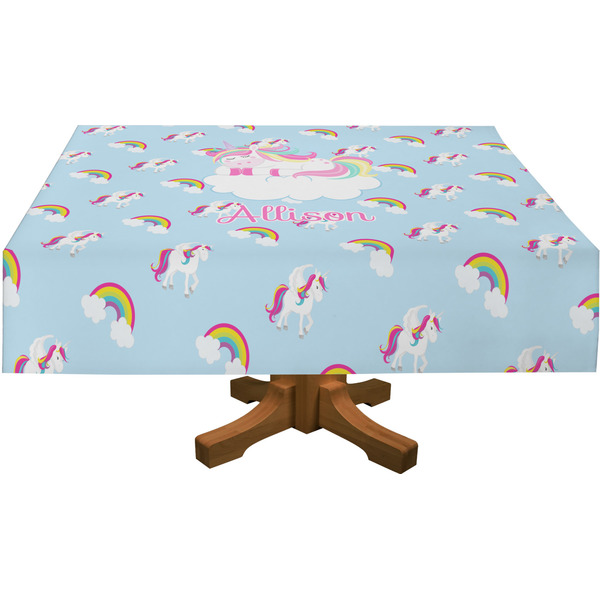 Rainbows and Unicorns Rectangular Tablecloths (Personalized)