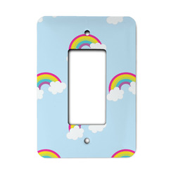 Rainbows and Unicorns Rocker Style Light Switch Cover