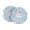 Rainbows and Unicorns Sandstone Car Coasters - Set of 2 (Personalized)
