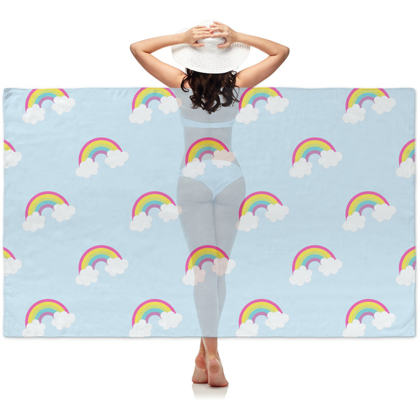 Custom Rainbows and Unicorns Sheer Sarong