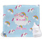Rainbows and Unicorns Security Blanket - Front View