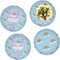 Rainbows and Unicorns Set of Lunch / Dinner Plates