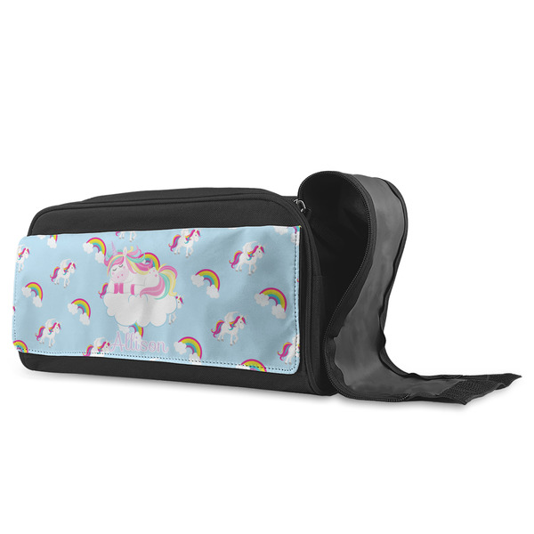 Rainbows and Unicorns Shoe Bags - ANGLE (Open)