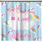 Rainbows and Unicorns Shower Curtain (Personalized) (Non-Approval)
