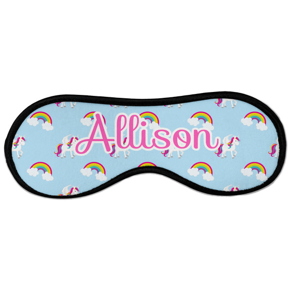 Custom Rainbows and Unicorns Sleeping Eye Masks - Large (Personalized)