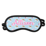 Rainbows and Unicorns Sleeping Eye Mask - Small (Personalized)