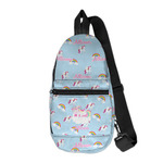 Rainbows and Unicorns Sling Bag (Personalized)