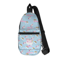 Rainbows and Unicorns Sling Bag (Personalized)