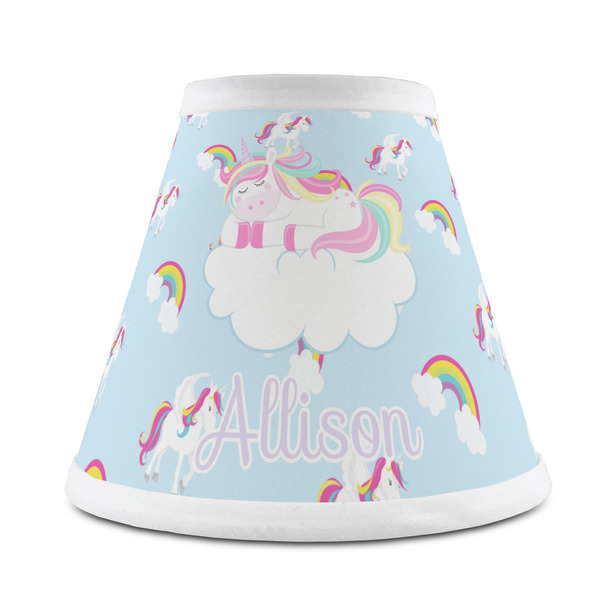 Custom Rainbows and Unicorns Chandelier Lamp Shade (Personalized)