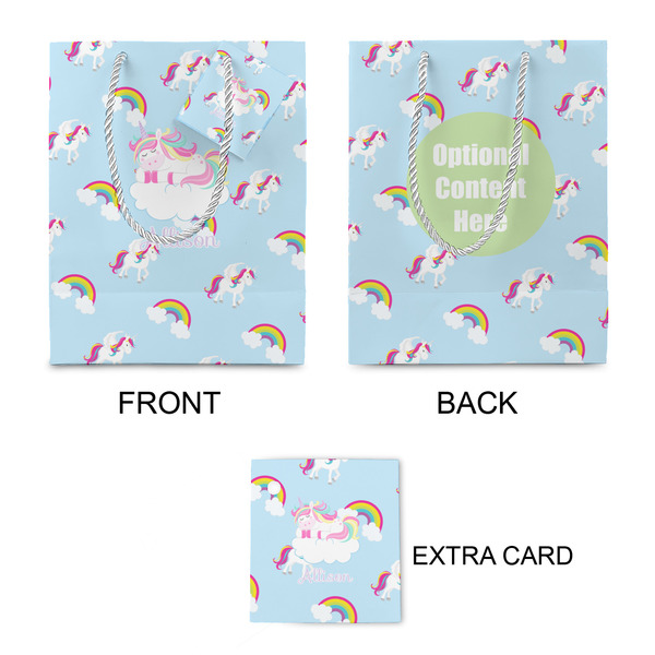Rainbows and Unicorns Small Gift Bag - Approval