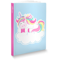 Rainbows and Unicorns Softbound Notebook - 5.75" x 8" (Personalized)