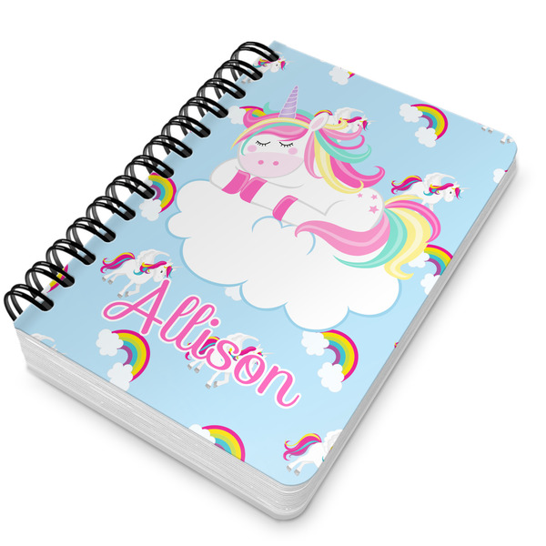 Rainbows and Unicorns Spiral Journal 5 x 7 - Main