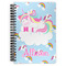 Rainbows and Unicorns Spiral Notebook (Personalized)