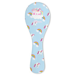 Rainbows and Unicorns Ceramic Spoon Rest (Personalized)