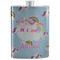 Rainbows and Unicorns Stainless Steel Flask w/ Name or Text