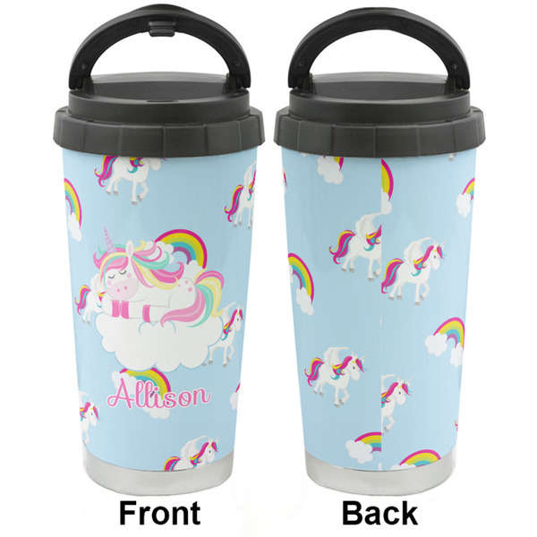 Rainbows and Unicorns Stainless Steel Travel Cup - Apvl