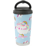 Rainbows and Unicorns Stainless Steel Coffee Tumbler (Personalized)