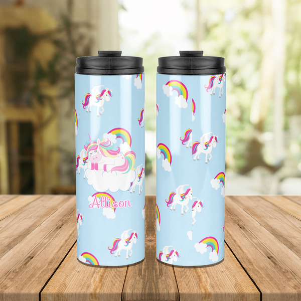 Rainbows and Unicorns Stainless Steel Tumbler - Lifestyle