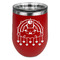 Rainbows and Unicorns Stemless Stainless Steel Wine Tumbler - Red - Double Sided (Personalized)