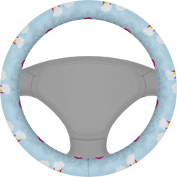 Rainbows and Unicorns Steering Wheel Cover (Personalized)
