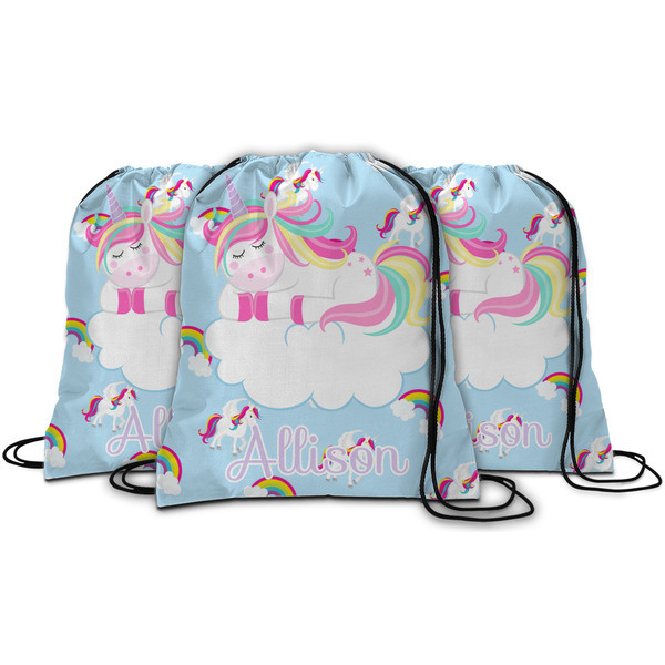 Rainbows and Unicorns String Backpack - MAIN