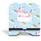 Rainbows and Unicorns Stylized Tablet Stand - Front without iPad