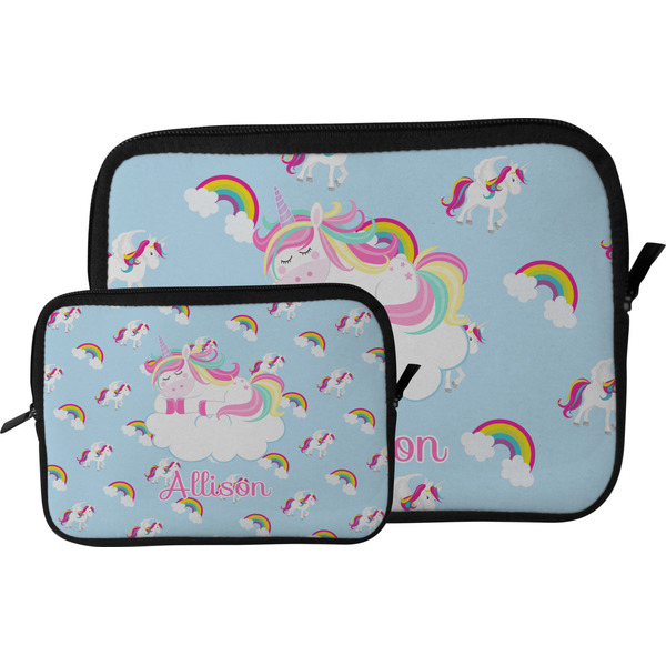Rainbows and Unicorns Tablet Sleeve (Size Comparison)