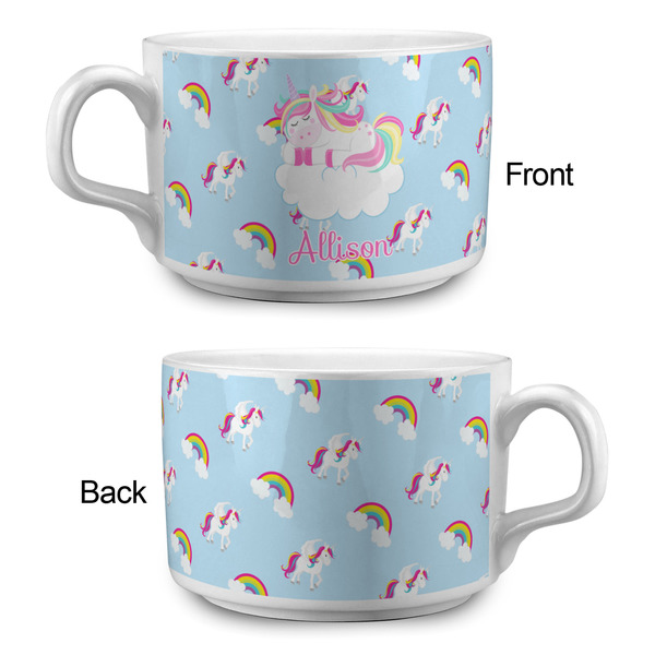 Rainbows and Unicorns Tea Cup - Single Apvl