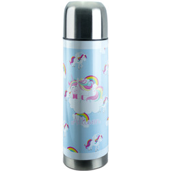 Rainbows and Unicorns Stainless Steel Thermos (Personalized)