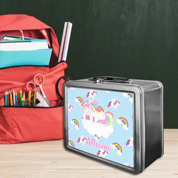 Rainbows and Unicorns Tin Lunchbox - LIFESTYLE