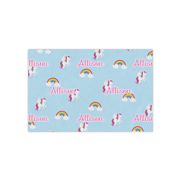 Custom Rainbows and Unicorns Tissue Paper Sheets - Small - Heavyweight (Personalized)