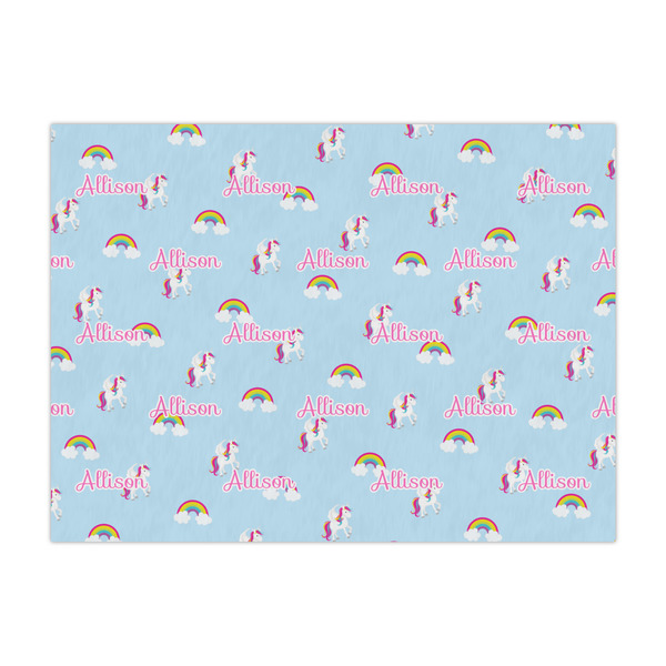Custom Rainbows and Unicorns Tissue Paper Sheets (Personalized)
