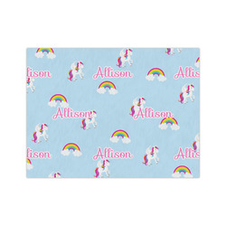 Rainbows and Unicorns Medium Tissue Papers Sheets - Lightweight (Personalized)