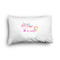 Rainbows and Unicorns Toddler Pillow Case - FRONT (partial print)